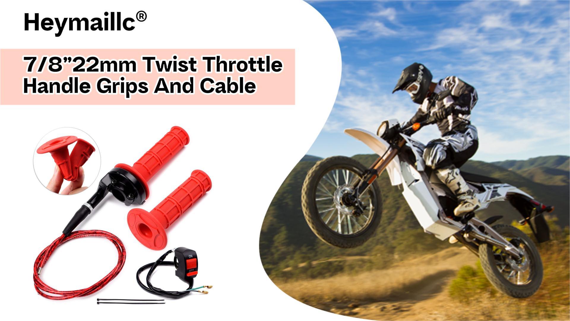 Amazon.com: Heymaillc 22mm 7/8 Soft Rubber Twist Throttle